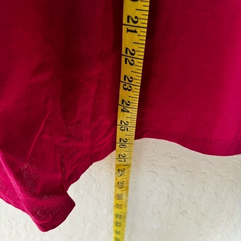 Johnny Was Calme Pink XS Pink 3/4 Tassel Embroidered Blouse - Picture 13 of 14